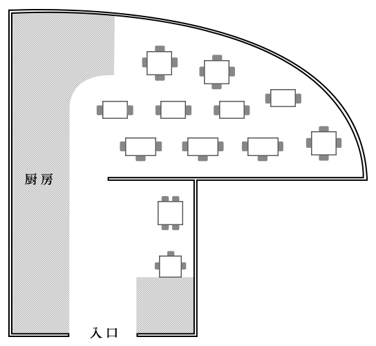 店内見取図